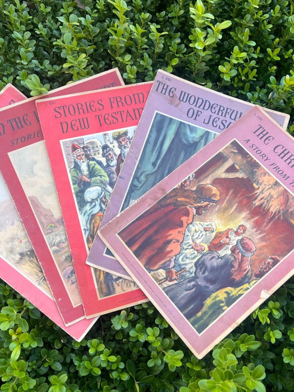 1940's Religious Stories for Children - 5 Booklets